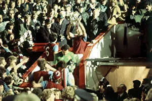 Aston Villa v Everton League Cup final 2nd replay at Old Trafford, 13th April 1977