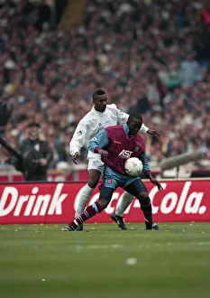 Aston Villa v Leeds United Coca-Cola Cup final at Wembley Stadium, 24th March 1996