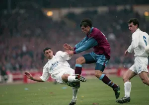 Aston Villa v Leeds United Coca-Cola Cup final at Wembley Stadium, 24th March 1996