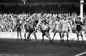 Images Dated 3rd March 1984: Aston Villa v. Manchester United. March 1984 MF14-16-025 Final Score was a three nil
