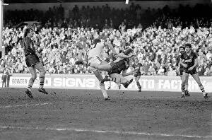 Images Dated 3rd March 1984: Aston Villa v. Manchester United. March 1984 MF14-16-031 Final Score was a three nil