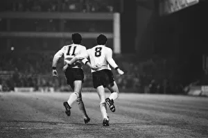 Aston Villa v Oxford United League Cup semi final 1st leg match at Villa Park March 1986