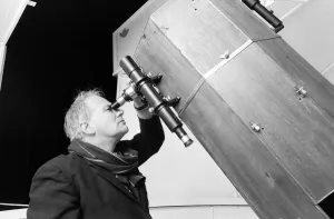 00617 Prints: Astronomer Patrick Moore, host of the BBC factual series The Sky At Night