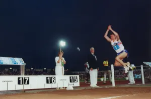 00403 Prints: Athlete Jonathan Edwards Great Britain v International Select BUPA Challenge