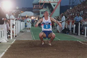 Athlete Jonathan Edwards Great Britain v International Select BUPA Challenge