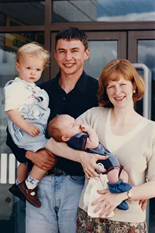Athlete Jonathan Edwards Jonathan Edwards pictured with his Wife Alison