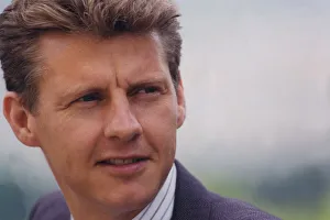 One Mid Adult Man Only Prints: Athlete Steve Cram A general headshot of Steve Cram looking thoughtful 28