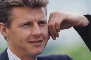 00400 Prints: Athlete Steve Cram A general headshot of Steve Cram looking thoughtful 28