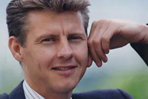 Athlete Steve Cram A general headshot of Steve Cram looking thoughtful 28