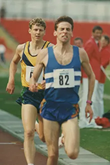 Athletes Prints: Athlete Steve Cram Steve Cram in action 1 May 1994 circa
