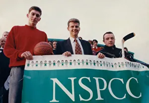 00400 Prints: Athlete Steve Cram Steve Cram at the launch of the Newcastle Arena