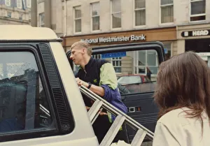 Athlete Steve Cram Steve Cram and wife Karen close their Breathless Shop
