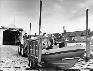 01508 Prints: An Atlantic 21 class inshore boat named Kirklees is put through trials at Newbiggin