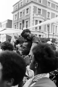 01066 Prints: Atmosphere at the Notting Hill Carnival. 29th August 1976