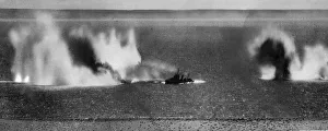 Luftwaffe Prints: Attempts by dozens of enemy planes to harass British Convoys in the English Channel have