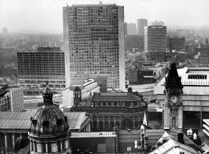 Building Prints: ATV Centre, Alpha Tower. Alpha Tower is a Grade II listed building which was designed as