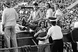 America Prints: Audience scenes of hysteria at The David Cassidy in concert at White City Stadium