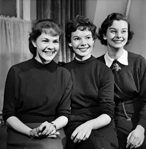 Audrey Dalton, Joan Elan, Dorothy Bromiley who star in the film The Girls of Pleasure