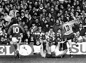00743 Prints: Australia 28-9 Wales, Australian 1984 rugby union tour of Britain and Ireland, Match 12