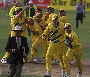Australia cricket team celebrate Cricket World Cup 1999 Australia cricket team
