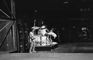 Australian rock group AC / DC performing in concert at the Rockedome in Rio De Janeiro