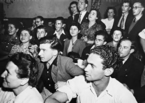 01471 Prints: The Austrian youth group in London having a sing along during the Second World War
