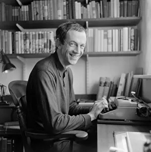 Author Alan Garner at Toad Hall, Blackden-cum-Goostrey, Cheshire