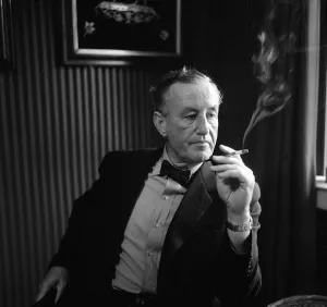 Author Ian Fleming, the creator of James Bond. 8th November 1963. R8821