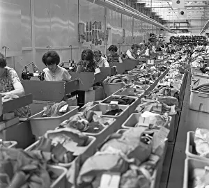 Production Line Prints: An automatic work transporter in operation at the Ruddington factory of Cooper and Roe