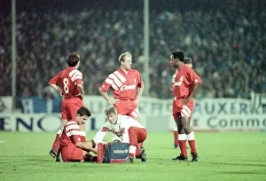Auxerre 2-0 Liverpool, UEFA Cup Second Round 1st Leg match at Stade de l