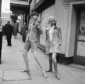 01026 Prints: The Avengers Line, Fashion Show at The Palm Beach Casino, London, 4th January 1967