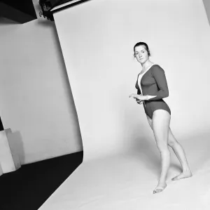 Avril Lennox, British Gymnast, who won the Daily Mirror Champions Cup in January
