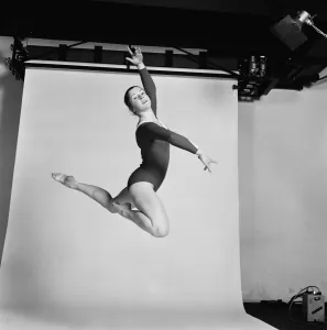 01319 Prints: Avril Lennox, British Gymnast, who won the Daily Mirror Champions Cup in January