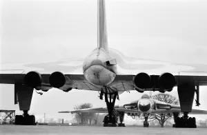 Avro Vulcan Bombers at RAF Station 12th February 1965