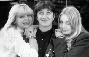 Award winning scottish Actor David McKay aged 19 with on-screen girlfriend Melanie McLean