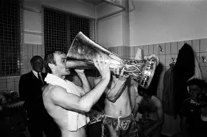 AZ Alkmaar v Ipswich Town 2nd leg match of UEFA Cup Final at the Olympic Stadium in