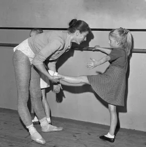 Baby classes and young children who have their ballet lessons at the Rambert School in
