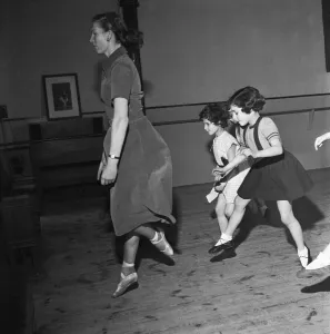 Baby classes and young children who have their ballet lessons at the Rambert School in
