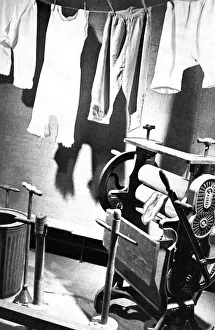 Some of the backbreaking equipment women would use on washing days in days gone by