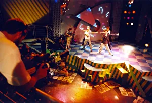 Bad Boys Inc performing at the Tyne Tees Television studio in Newcastle