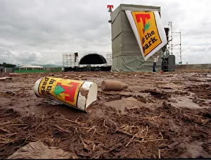 Balado Airfield July 1997 near Kinross after T in the Park July 1997 music festival
