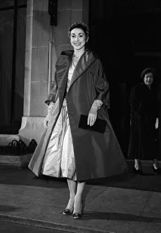Ballerina Margot Fonteyn in the Dior gown she wore for her wedding 1955 Fame