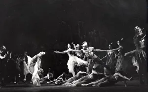BALLET DANCER MARGOT FONTEYN IN THE ROYAL BALLETs PRODUCTION OF ONDINE