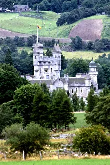 Balmoral Castle August 1986 the Scottish home of the British Royal family