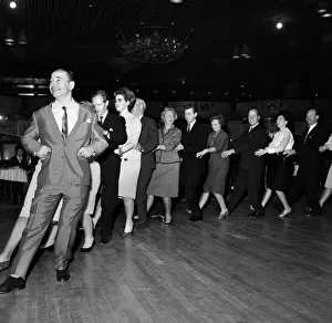 Formation Prints: Band leader Joe Loss introduced a new party dance at the Hammersmith Palais called