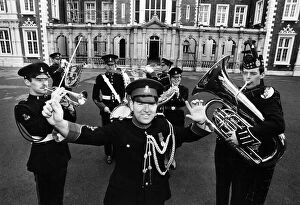 Images Dated 26th March 1987: The Band plays on: Army Band School saved from the Goverment axe