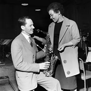 Bandleader Johnny Dankworth and singer Cleo Laine gave away a big secret a few hours