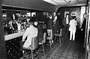 Images Dated 1st January 1985: Bar at Cagneys Club, Fraser Street, Liverpool, Circa 1985