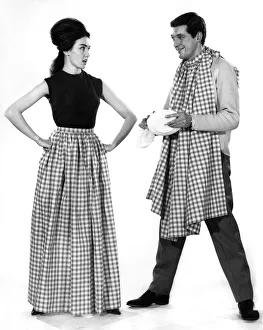 00038 Prints: Barbara Turner & Mike Lester See who is doing the washing up now'says Barbara