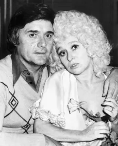 Barbara Windsor actress with husband Ronnie Knight Villain